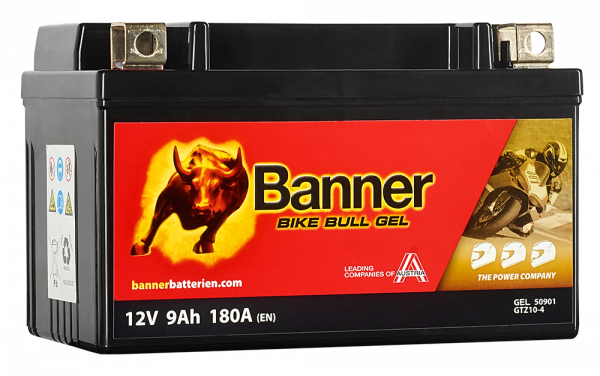 BANNER Bike Bull GEL 50901 / GTZ10-4 / 12V 9Ah