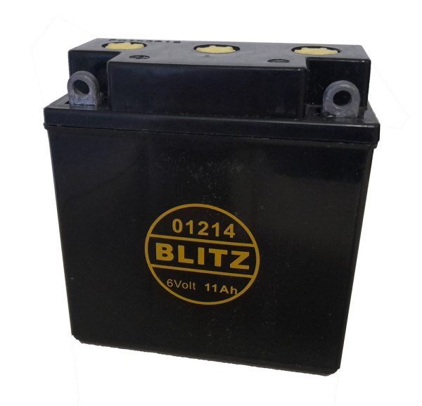 BLITZ Classic 6V 11Ah DIN 01214 / 01211 / 6N11A-3A