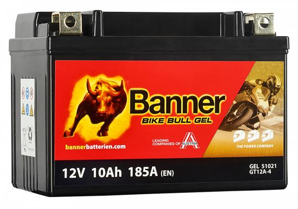 BANNER Bike Bull GEL 51201 / GTZ14-4 / 12V 11Ah