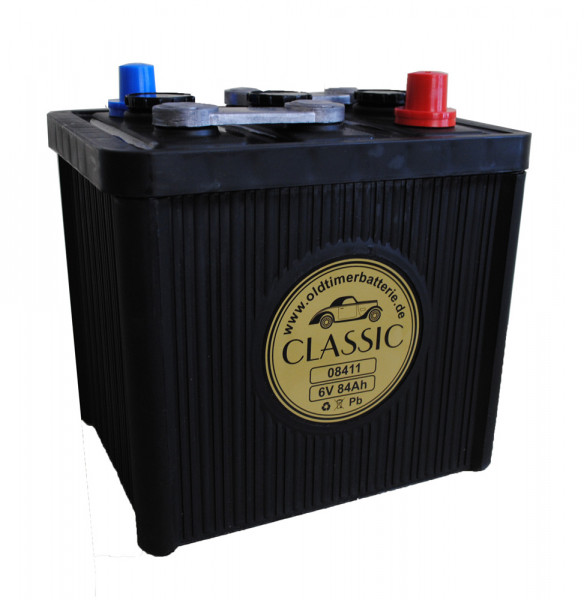 Oldtimerbatterie Classic 6V 84Ah DIN 08411