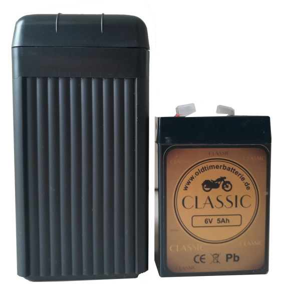 Komplettset Classic 0811 Gehäuse mit AGM Akku 6V 5Ah