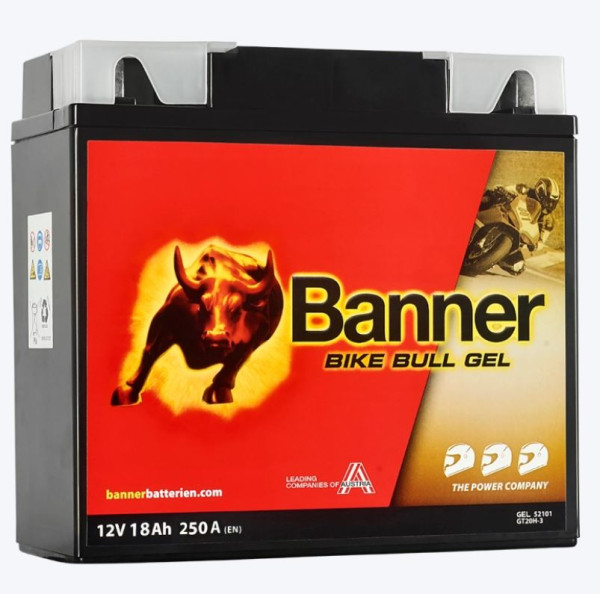 BANNER Bike Bull GEL 52101 / GT20H-3 / 12V 18Ah