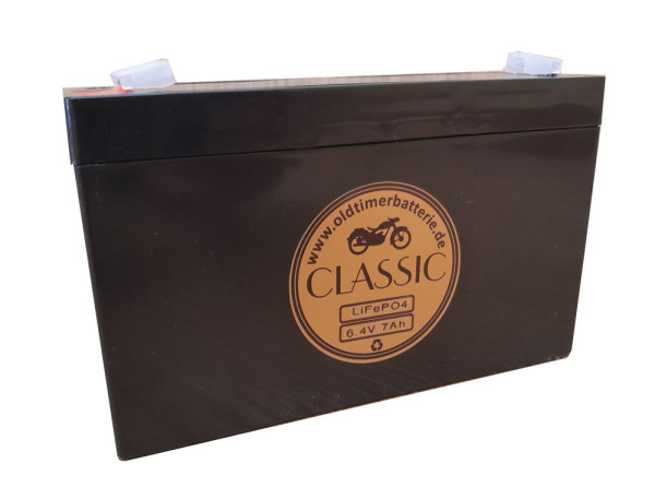 Oldtimerbatterie LFP 6.4-7 - LiFePO4