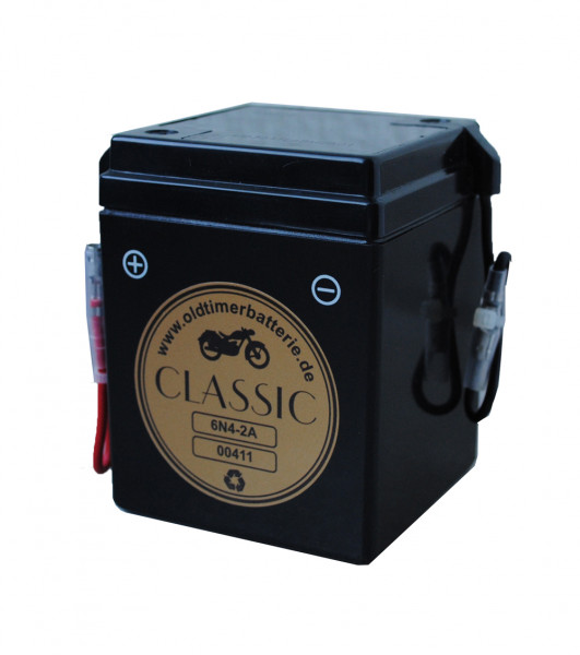 Oldtimerbatterie Classic GEL 6V 4Ah DIN 00411 / 00414