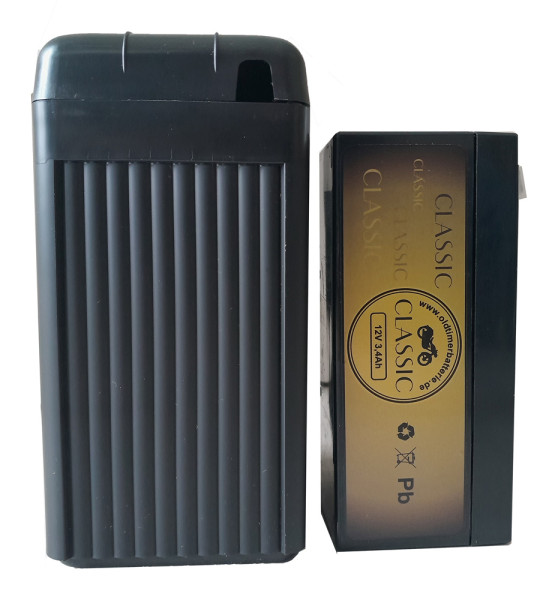 Komplettset Classic 0811 Gehäuse mit AGM Akku 12V 3,4Ah