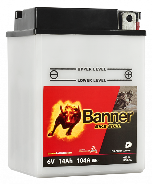 BANNER Bike Bull Classic 01314 / B38-6A / 6V 14Ah