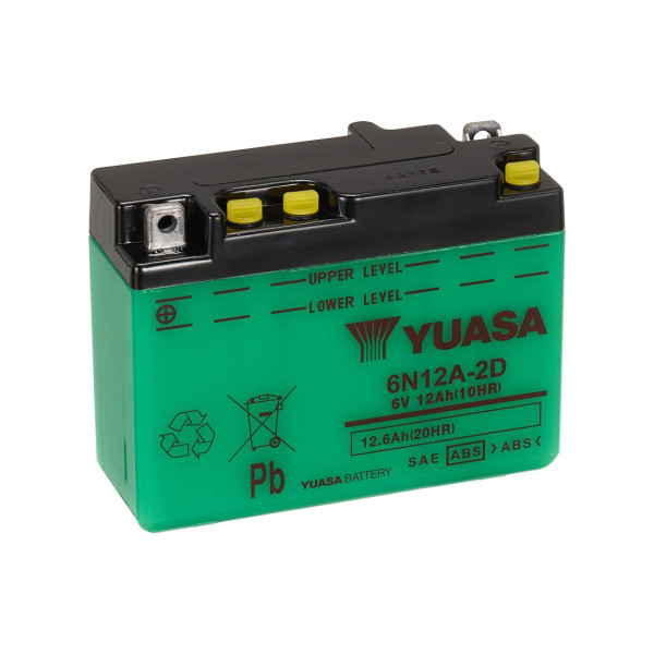 YUASA Classic 6N12A-2D 6V 12,6Ah