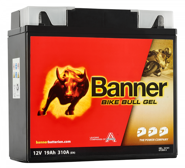 BANNER Bike Bull GEL 52101 / GT20H-3 / 12V 19Ah